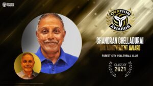 Chuck Chelladurai OVA award